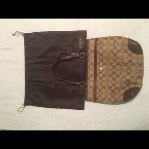 Coach “C” bucket bag